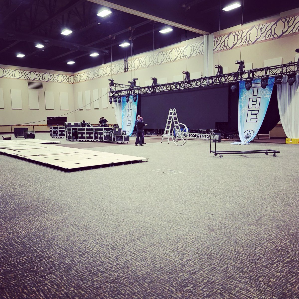 As we lower the new backdrop for The ONE Finals Sandusky 2021, we want to thank everyone that trusted us this weekend to compete LIVE &amp; IN-PERSON! We can’t wait to host our next 3 events: Virginia Beach, VA; Biloxi, MS; Orlando, FL! #ClimbHigher #BeTheONE 
#theONEFinals