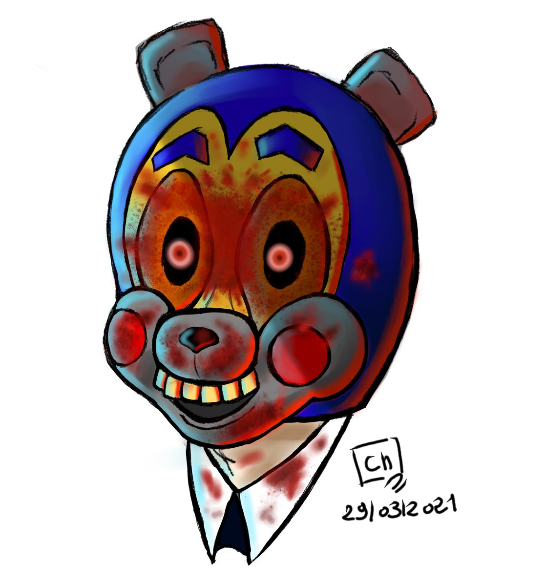 Snakehoos's tweet photo. blood: Hazel's little mask in umbrella academy

#hazel #hazelandchacha #Umbrellaacademy #Netflix https://t.co/ed2xov1k1P