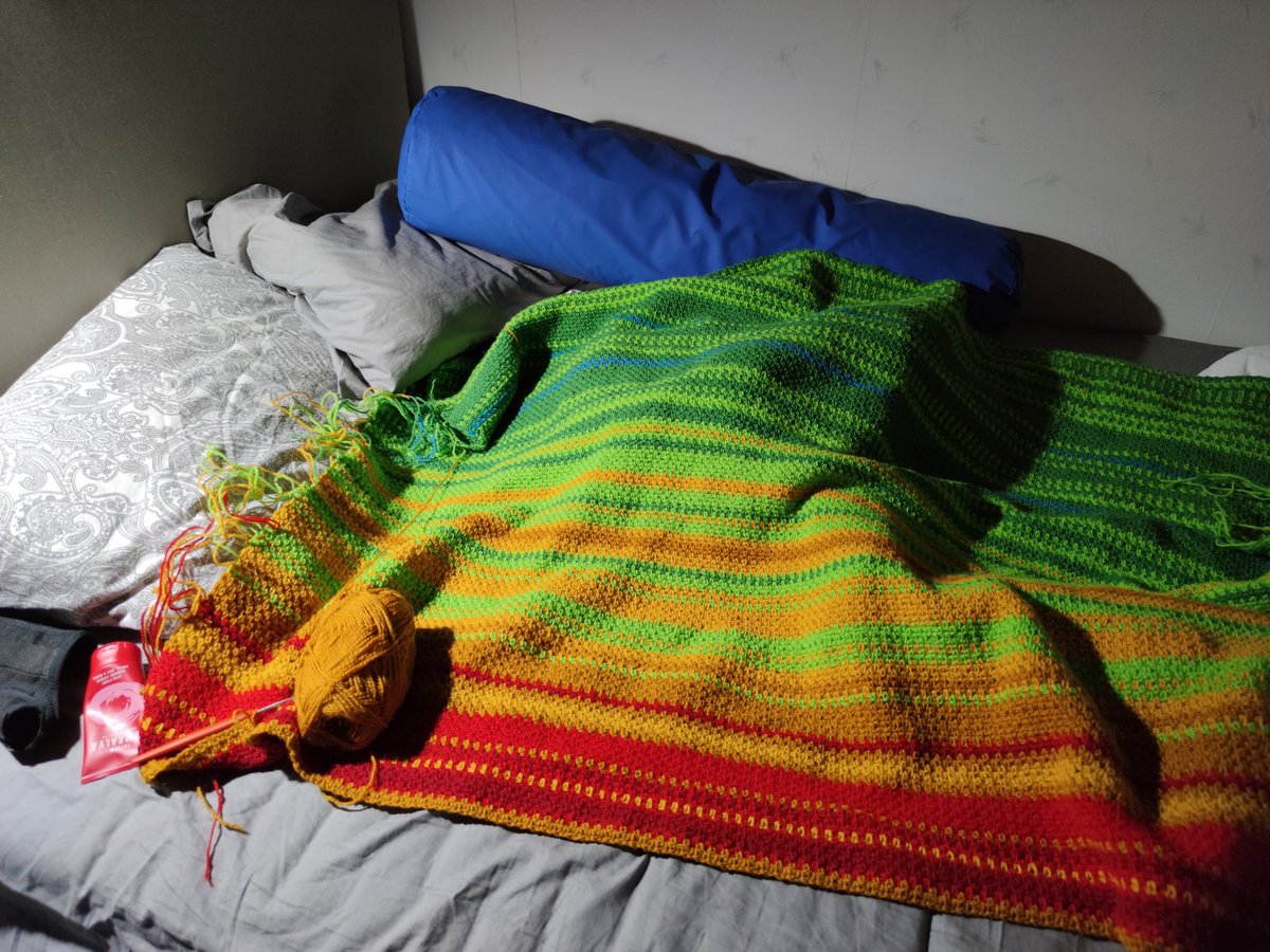 sticklingens's tweet photo. Halva 2020.
❤️ ull!
#virkning #crochet #TemperatureBlanket #temperaturfilt #RaumaFinull https://t.co/mfBBLIFvu8