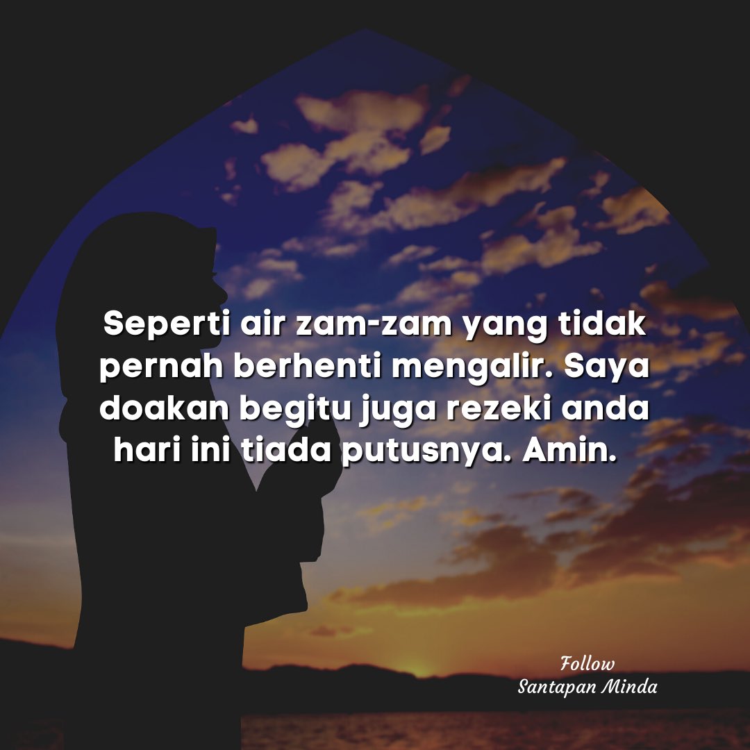 SantapanMinda's tweet photo. Amin 🤲🏻 https://t.co/oW5dwDXun1