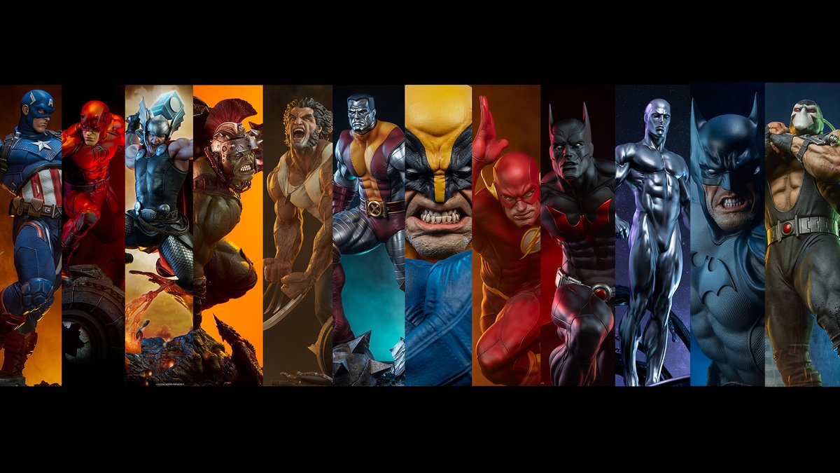 3d_bel's tweet photo. Some of the pieces I sculpted for @collectsideshow so far. Many more coming soon!!! =D =D =D
#ArtistOnTwitter #digitalart #Marvel #DC https://t.co/UNfBJoG9qA