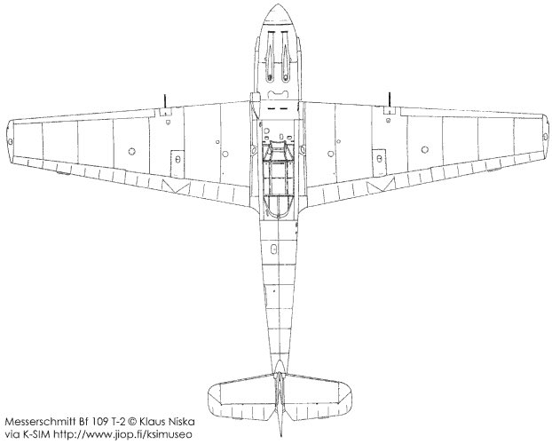 Bv155の始まりはメッサーシュミットBf109T型から。空母グラーフ・ツエッペリン搭載機として主翼を延長したタイプ。この長い主翼が全ての始まりだったのです。 