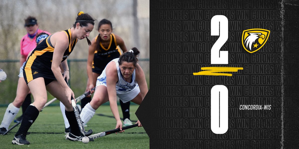 CentreAthletics's tweet photo. RECAP | @CentreFH defeats CUW in first game of 2021 #GoldRush https://t.co/sScMQlrBTh https://t.co/4o3qKcp9nY