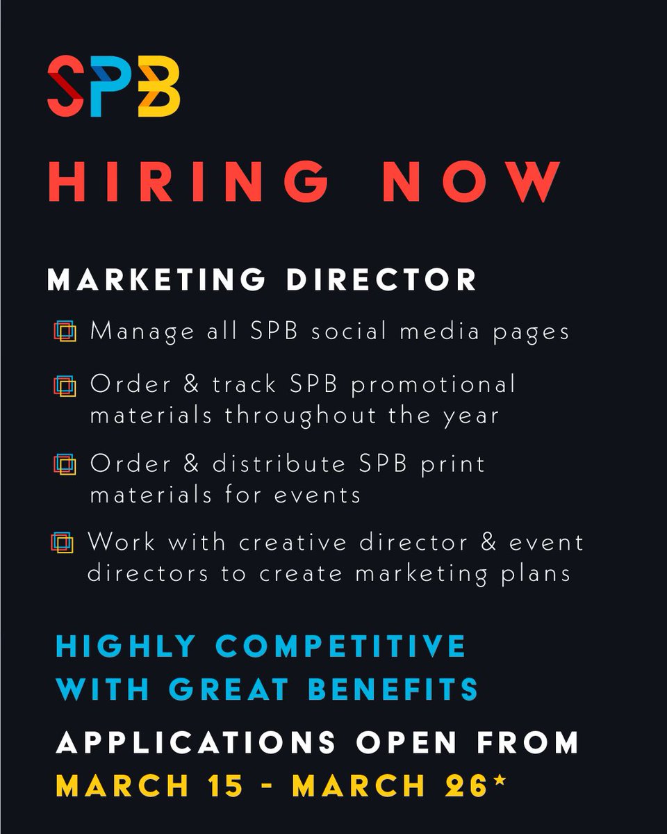 OUSPB's tweet photo. Do you like connecting with people and have a knack for social media? Apply to be SPB’s Marketing Director! Applications are still open on Handshake and Grizzorgs. Apply at the link in our bio!🐻
#ouspb https://t.co/T7JVN23vTZ