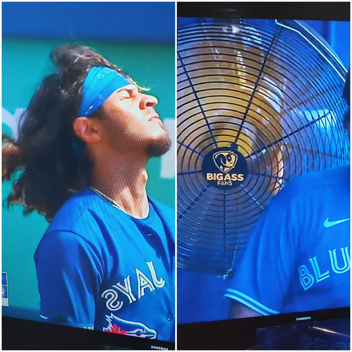 DamianWilson_'s tweet photo. It sure as hell is.... 

#torontobluejays #bigassfan #springtraining2021 @BlueJays https://t.co/LxVkkPOLlW