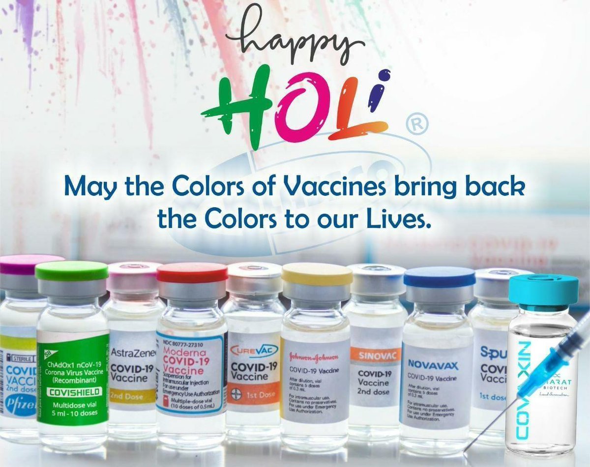 caparveensharma's tweet photo. Let's welcome love, warmth &amp; happiness in our lives, as we let go of our sorrows, fears &amp; negativity.✨
Wishing you &amp; your loved ones a very Happy Holi. https://t.co/YpS8uPczKt