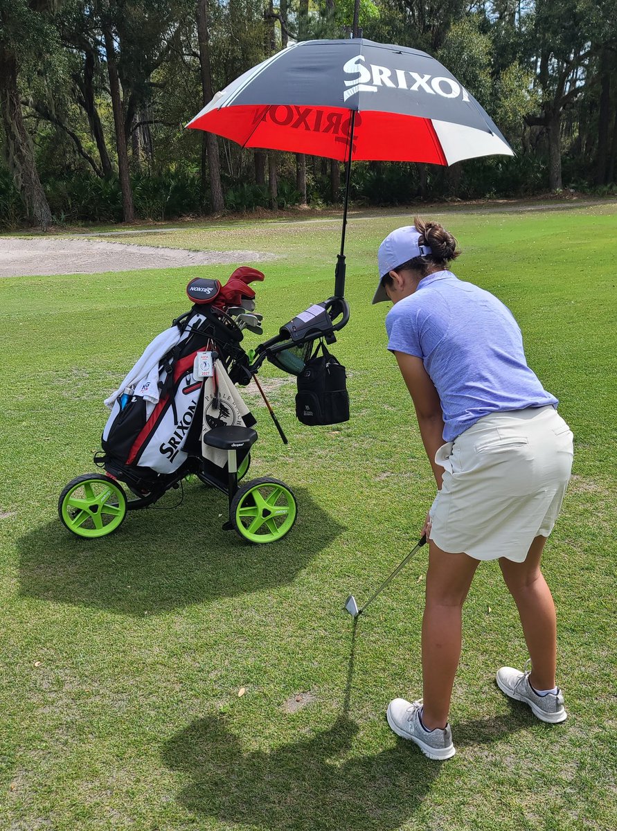 rayrayjax36's tweet photo. Sofia looks like she is sponsored by @SrixonGolf,  @rooknox  watch out she is coming for you. https://t.co/KTtFvi5HGH