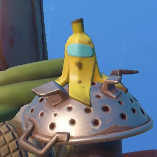FortniteCringe_'s tweet photo. AMONG US BANANA https://t.co/Ili3Q7BrTC