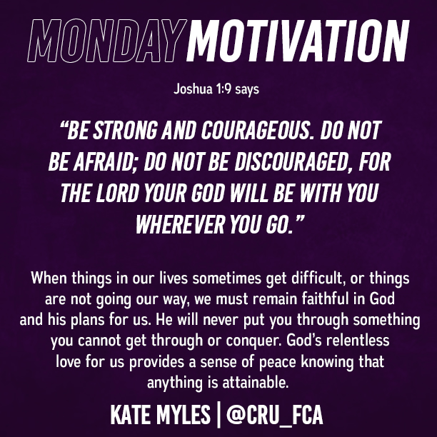 Motivation Monday ✝️

#gocru
