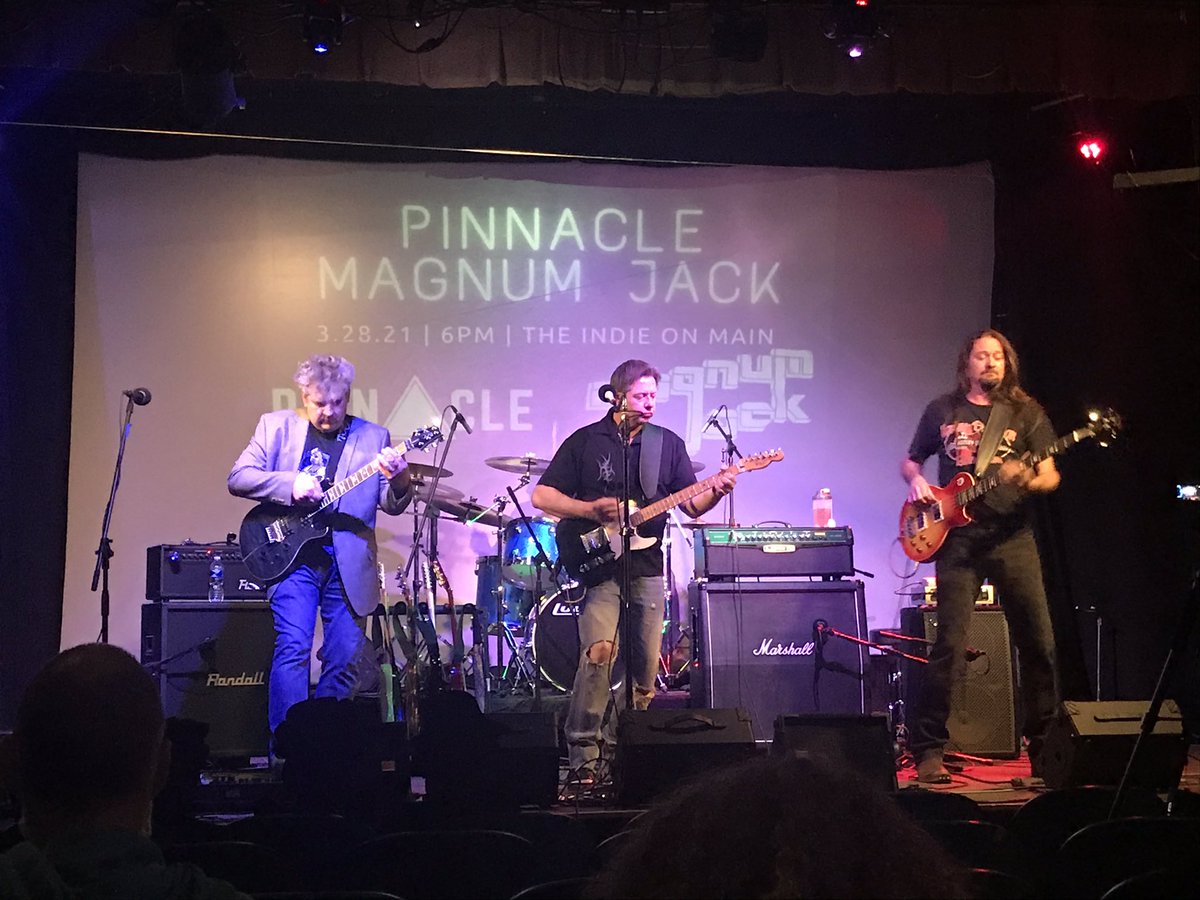dea_clayton's tweet photo. Magnum Jack (Morgantown) &amp; PINNACLE (Keyser) at the Indie on Main. Two great WV bands. #wvmusic #keyserwv https://t.co/6Geti4K9MY