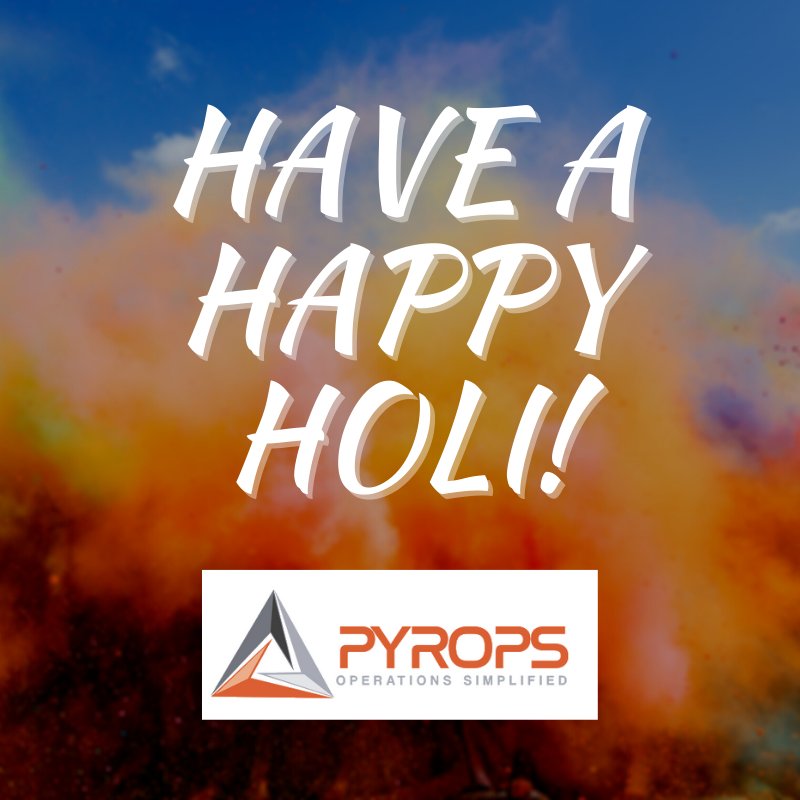 Pyrops_WMS's tweet image. Team PYROPS wishes you and your family, all the bright hues of life.
#holicolour #coloursoflove #colourfestival #festivalsofindia #holi2021🎨 #holipost #Holi2021
#pyrops #operationssimplified #statupindia #startupcommunity #growth #globalnetwork
#learning