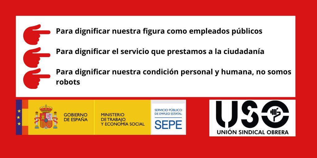 Confederación USO tweet media