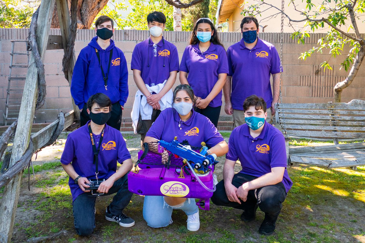 FRC4415's tweet photo. Congratulations to the winning team, Ocular Rift from Poly!!! As well we’d like to thank all of our team for participating along with our volunteers who helped put together this great event. Lastly we’d like to thank you all for supporting us and making an EPIC season. https://t.co/kuKngWUKIK
