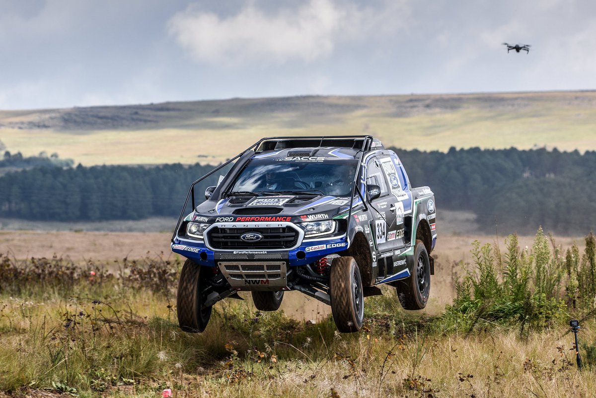Here’s some good news to start the week! @FordSouthAfrica Castrol Cross Country Team wins on debut with all-new FIA-class Ranger powered by 3.5-litre twin-turbo V6 EcoBoost engine, designed and built by Neil Woolridge Motorsport (NWM) and a double podium win!