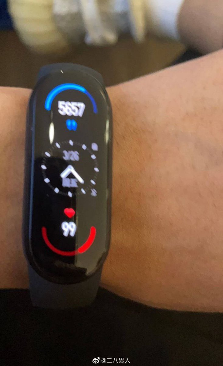 TechXTRJ's tweet photo. MI Smart Band 6 leaked live image
Source - weibo
#miband6 #MiSmartBand6 https://t.co/8tcz7myFx2