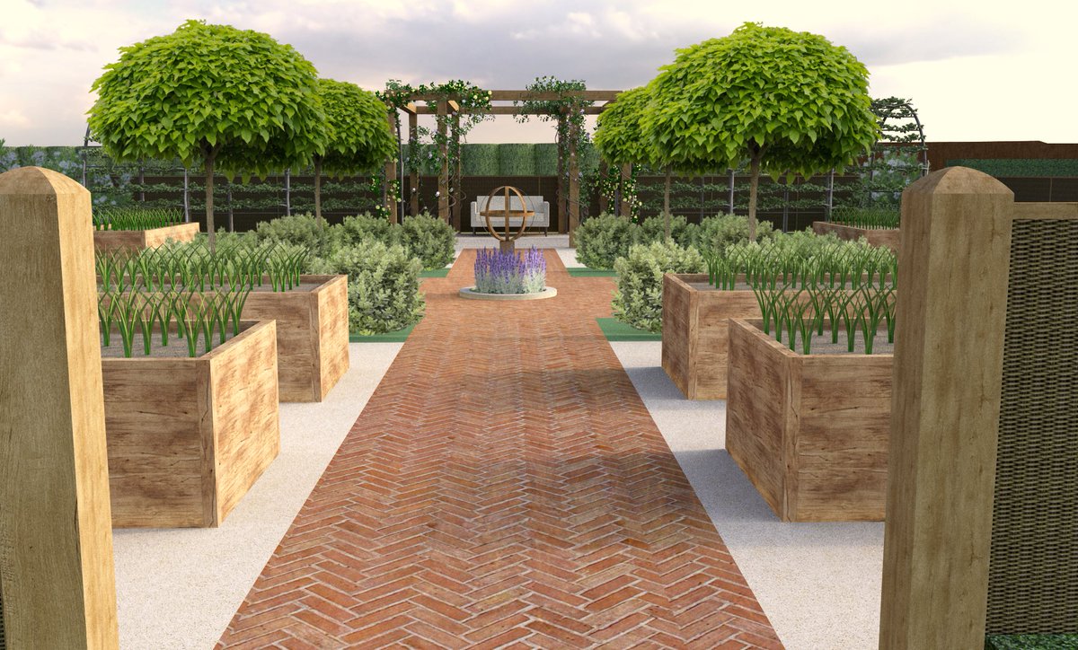 llevelogd's tweet photo. Early concept plan for a kitchen garden #kitchengarden #gardendesign #designvisuals #designer https://t.co/BuPop6zEjH