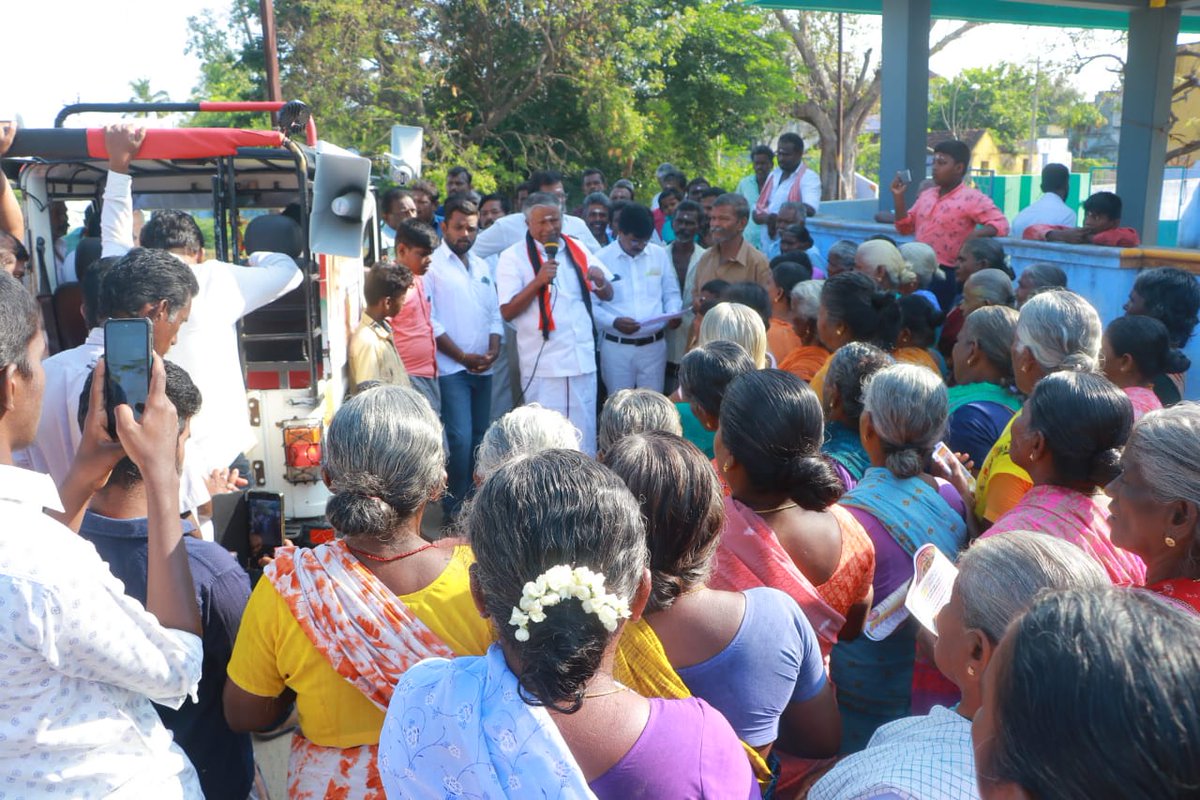 AvudaiappanDMK's tweet photo. இன்று அம்பாசமுத்திரம் சட்டமன்றத் தொகுதிக்குட்பட்ட சாட்டுப்பத்து பகுதியில் பொதுமக்களை சந்தித்து வாக்கு சேகரித்த போது!

#VoteForDMK https://t.co/AEYh5SIM9z