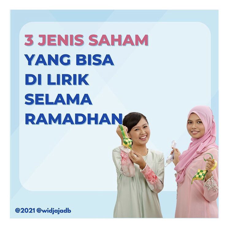 widjajadb's tweet photo. Puasa sebentar lagi datang, habis itu lebaran. Kira-kira sektor saham mana yang akan tumbuh selama bulan ramadhan dan hari raya lebaran? Yuk kita bahas ☺️

Dari ketiga sektor dan emiten di atas, yang mana yang kamu akan pilih untuk di bid/ di akumulasi? 

https://t.co/6BcpE7mJ8G https://t.co/mfhLdVa0pU
