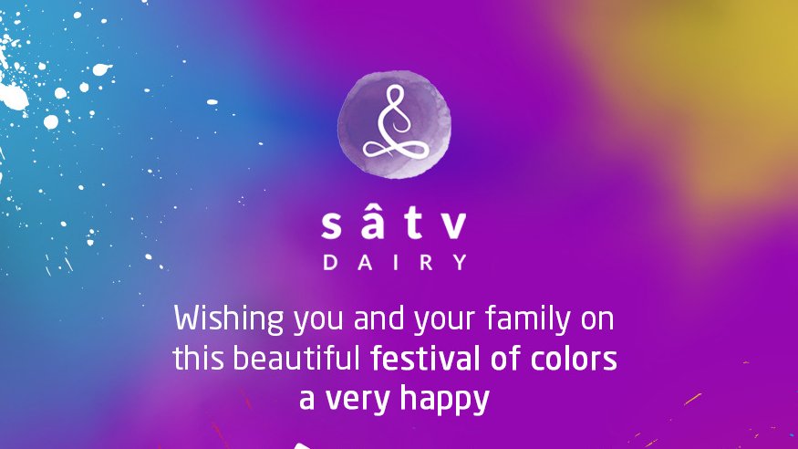satvdairy's tweet photo. Wishing you and your family a very happy holi!

#होलिकोत्सव #Holi #Holi2021 #HappyHoli2021  #satvpurity #immunitybooster #allnatural #beaware  #A2Milk #purity #dairy #ncr #fresh #milk #satvdairy https://t.co/PNMqIPsbhK