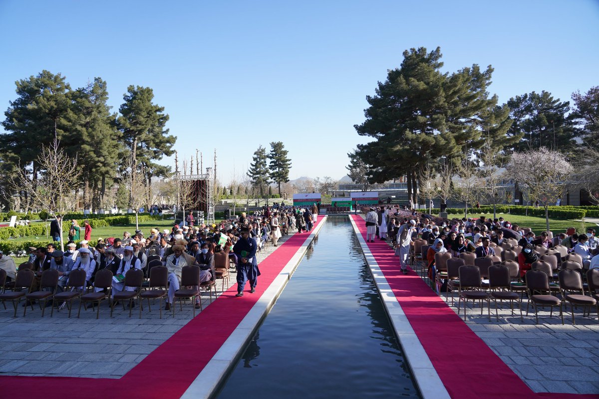 Reporterlyaf's tweet photo. National Peace Gathering (#NPG) event is just started.
At #NationalPeaceGathering, women, minorities, youth, victims, people with disabilities, tribal elders, private sector, religious scholars, and civil society organizations raise their voice for an inclusive peace. @AMIP_AFG https://t.co/XFdbrN3fBq