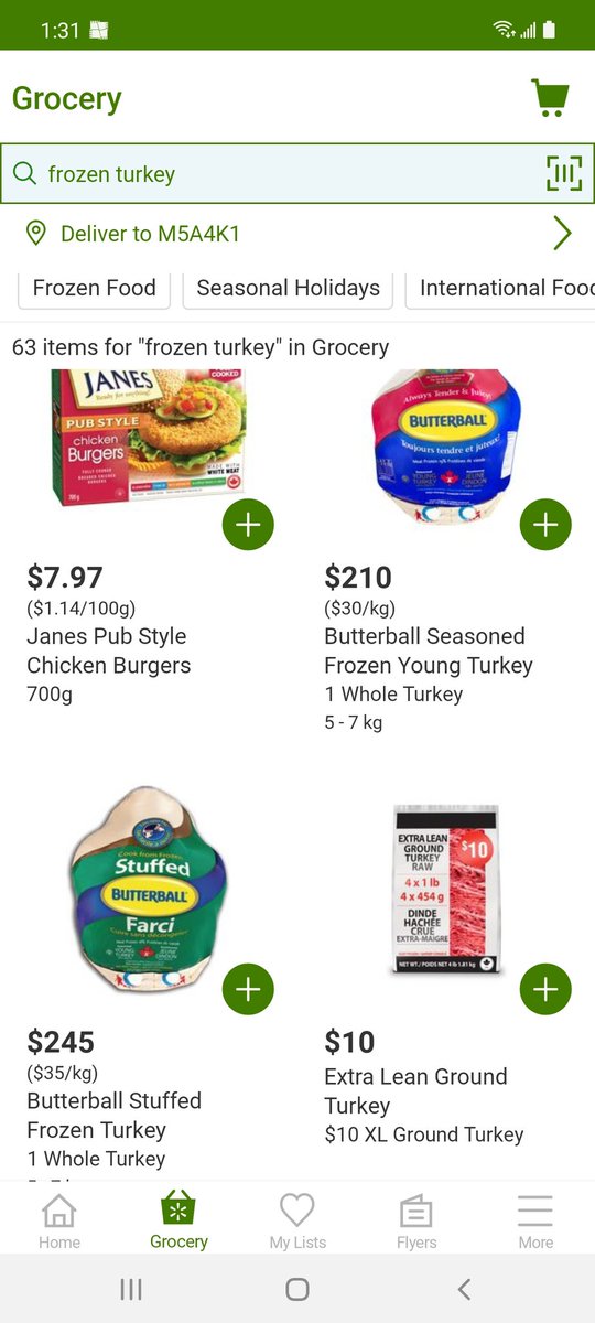 EE_Laura's tweet photo. .@WalmartCanada I am assuming this is a typo. And your turkeys aren't $200+. Someone should change that. #Walmart #Turkey #Butterball https://t.co/9VKsI7gNkw