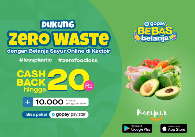 Cashback GoPay 20-Ribu, Bebas Belanja Sayur Online Tanpa Sampah! :D

kecipir.com/blog/news/cash…