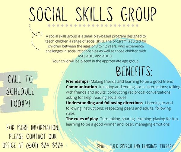 Let's celebrate another Mississippi 30 Day Fund small business today, shall we?! Small Talk Speech and Language Therapy in McComb  provides speech and language therapy services to children from birth to 18 years of age in office, preschool, daycare, or private school.