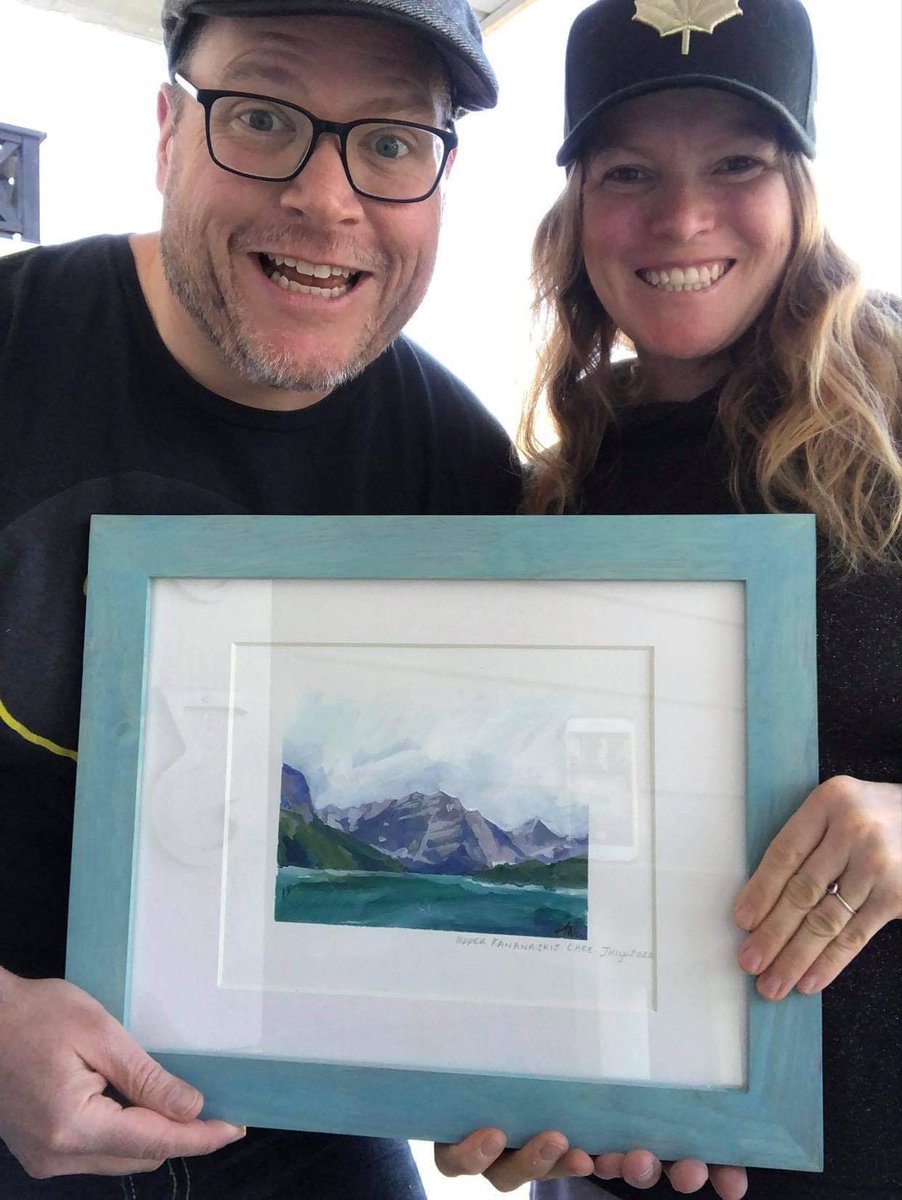 jameswebbca's tweet photo. Fast forward 7 months and I found the anniversary gift in its safe place.   Thanks @artSWC https://t.co/Tq0lm9g8eB