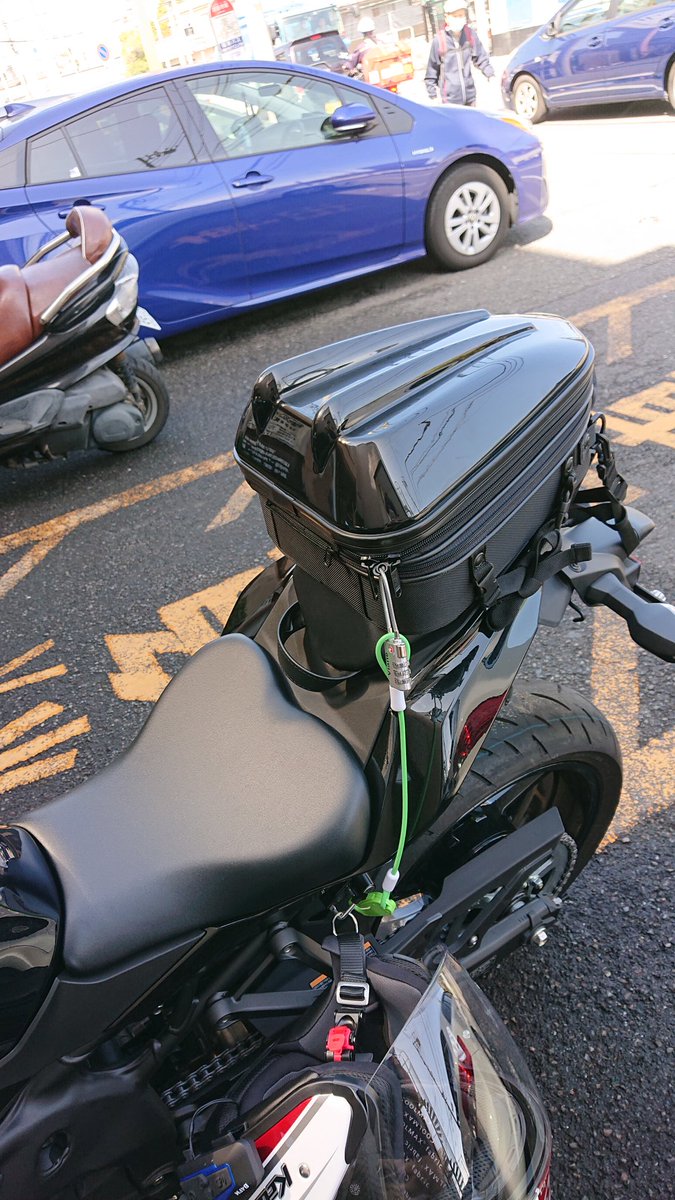 RT @bike_kintore_oj: 【朗報】タナックスのシェルシートバッグMTとZX