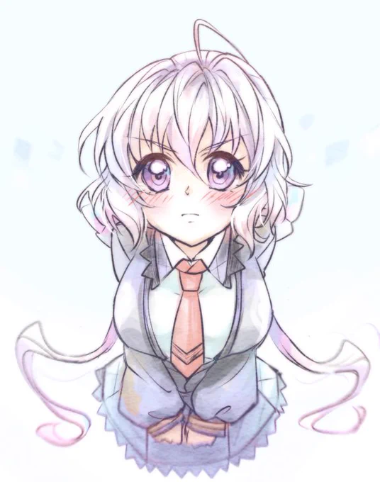 ぼかし強すぎたかな…? 