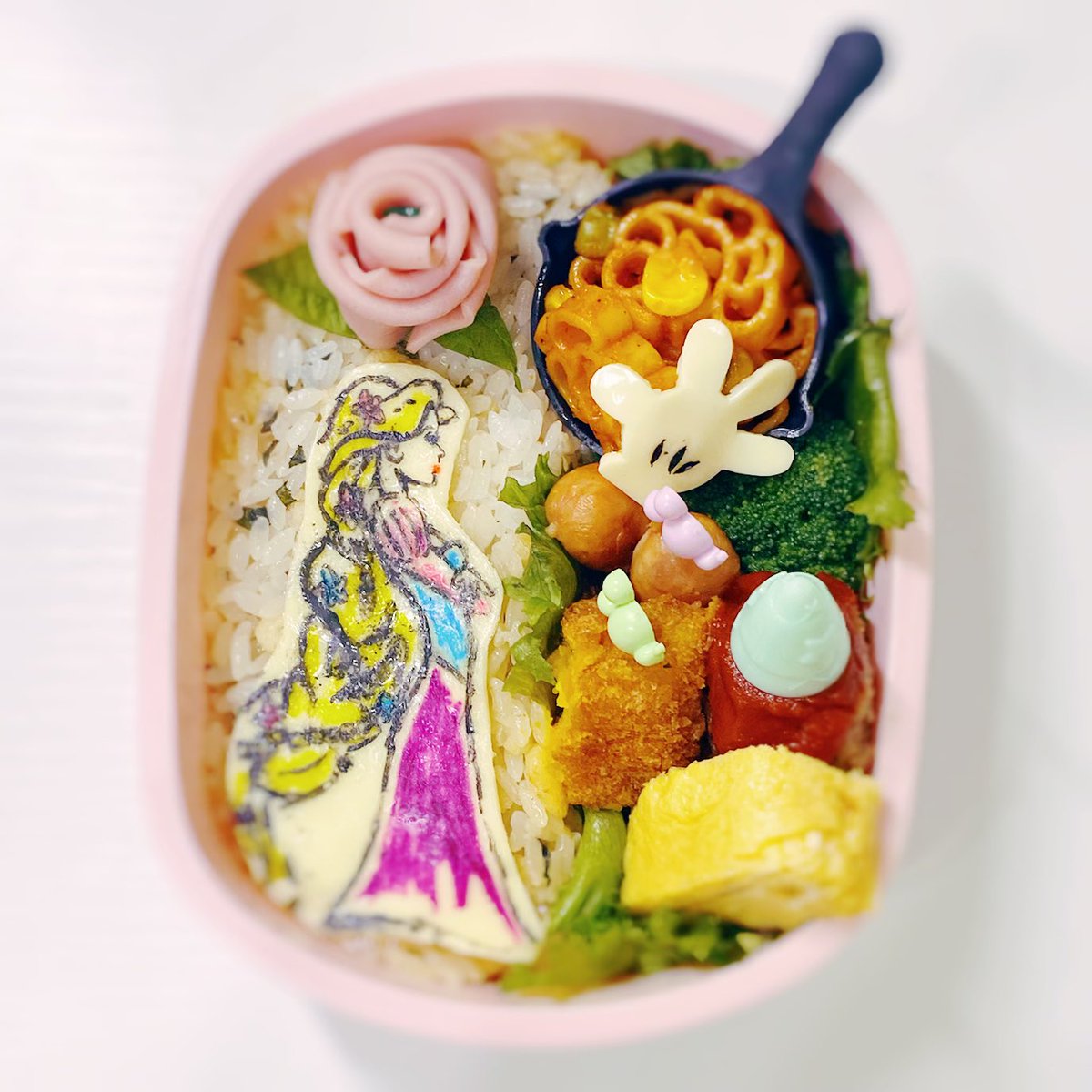キャラ弁お兄ちゃん 今日の妹のお弁当 ラプンツェル 今日もありがとうございました T Co Emgk1cvgwa シスコン キャラ弁 キャラ弁お兄ちゃん Disney ラプンツェル