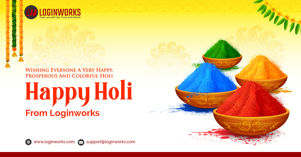 LoginworksInc's tweet photo. Cheers to Balloons, Colours, on the Rocks With #Loginworks 
May your life always be filled with the colors of joy and happiness. Happy Holi from all at Loginworks Softwares!
Follow our Twitter handle for more updates!
#holi #happyholi #holifestival https://t.co/LAySoGH1hA