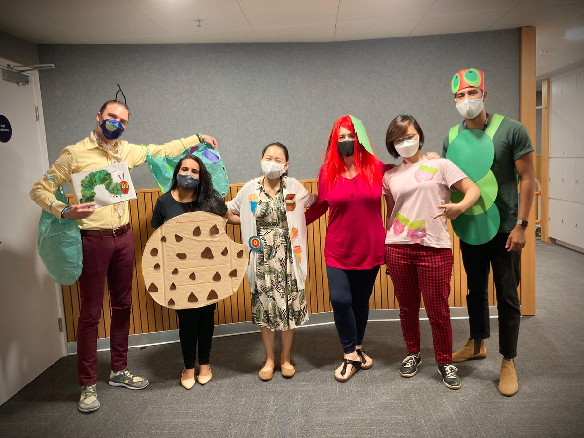 HarjaniTrishna's tweet photo. One bright Monday morning, G5 @StamfordHK  had a very hungry caterpillar that made his way through the whole team...and eventually turned into a butterfly! #StamfordHK #CognitaWay #BookCharacterDay https://t.co/o9GhepKHOi