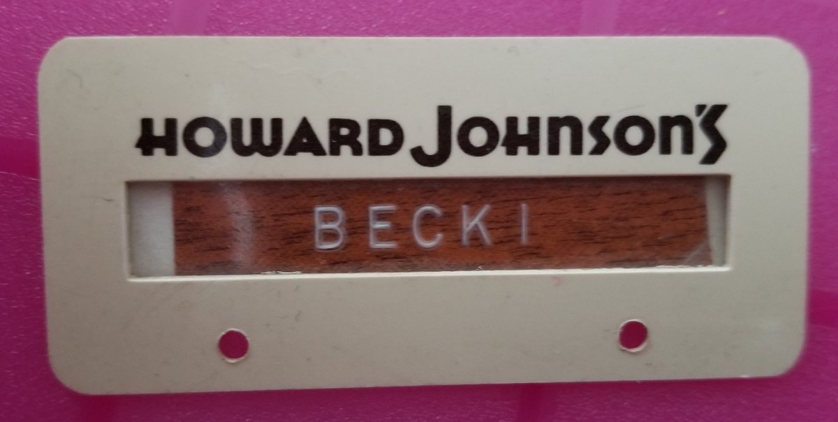 Waiting tables at Howard Johnson's. #IMissMostAboutThe80s