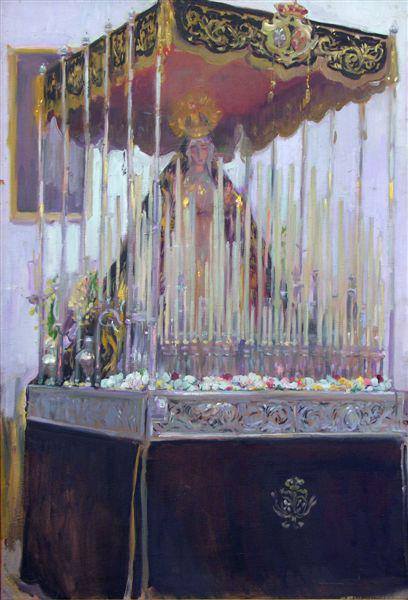ManuelIsorna's tweet photo. @wikivictorian Virgen del Rosario de la Hermandad de Monte-Sión. Obra encargada por Archer Milton Huntington para la Hispanic Society of America, en 1911. Bocetos de Sorolla. https://t.co/j4k2w3EQwr