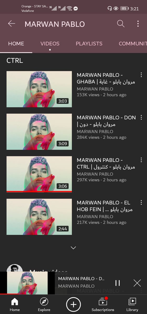 3bdoghali's tweet photo. #marwan_pablo 
#ctrl 
#بابلوبيكاسو 
@marwanpablo_1 
on fire as usual ♥🌏 https://t.co/65IRxkVyc4