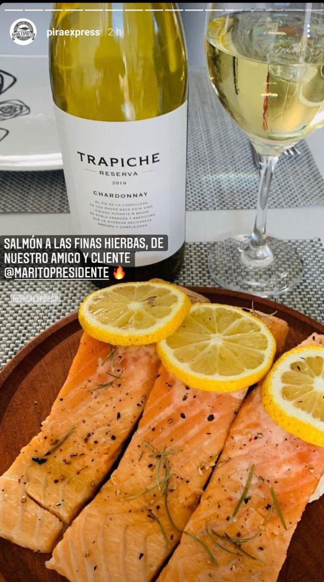 Cinthia Mora (@cinthia_mora) on Twitter photo Buen provecho, presi <a href="/MaritoAbdo/">Marito Abdo</a>. Vivir en una burbuja comiendo salmón a las finas hierbas con un vinito 👌🏻 Buen provecho, presi <a href="/MaritoAbdo/">Marito Abdo</a>. Vivir en una burbuja comiendo salmón a las finas hierbas con un vinito 👌🏻