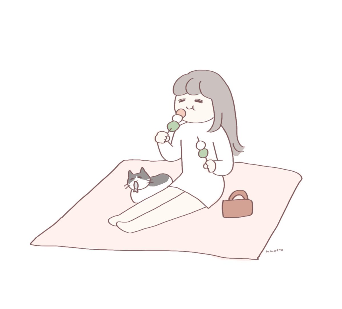 「いまスタンプ制作中です✍️人に優しくする系のやつです。待っててね! 」|naotteのイラスト