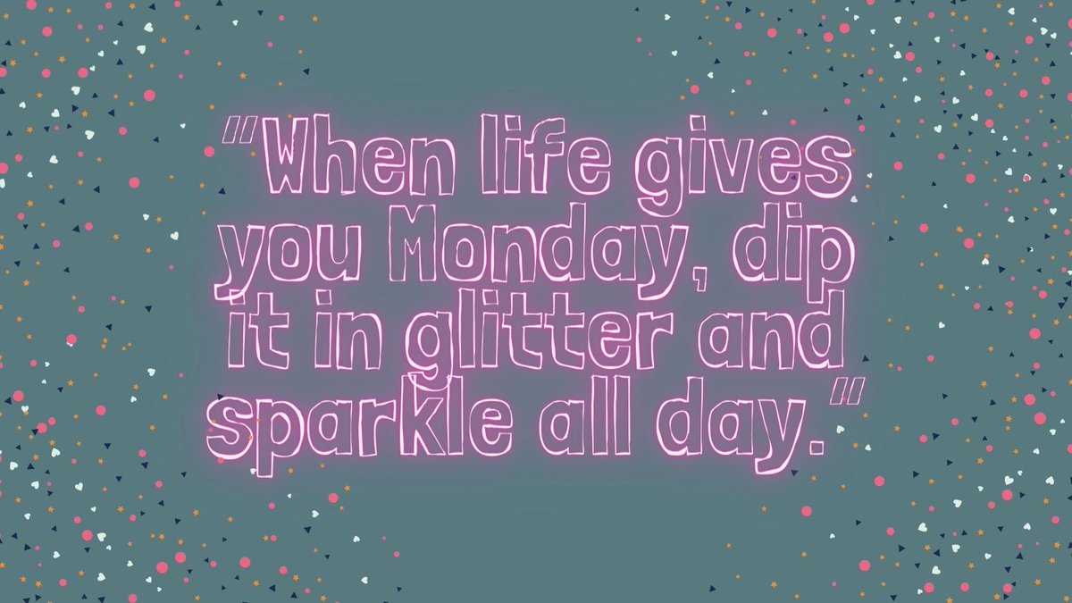 IraQuianzon's tweet photo. Because, why not? 😉
#MondaySparkle #virtualpartner #VAIraDominique, #virtualassistant #virtualservices #adminspecialist #HireaVA https://t.co/ZO7kcETemL