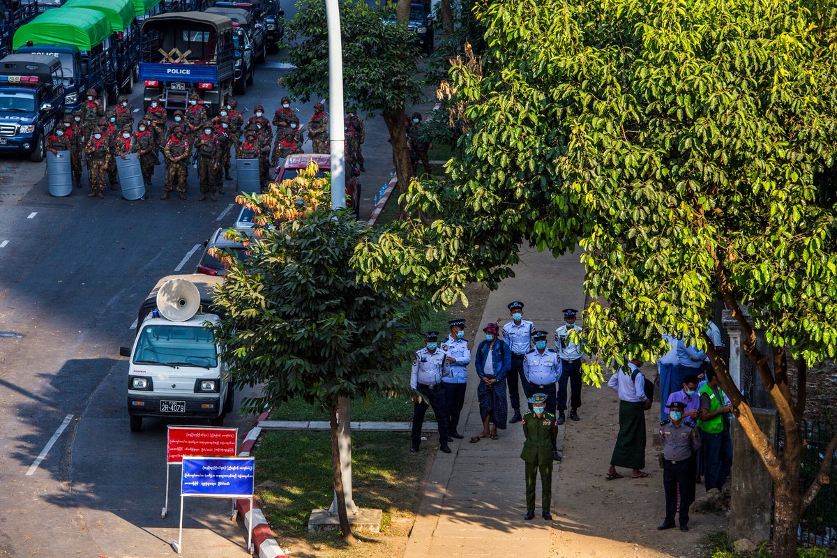 Members of the Myanmar army are deliberately kept apart from the rest of the Myanmar people so they can be led to believe that by following criminal orders to shoot protesters they are supposedly shooting "criminals." No one should accept that immorality. nytimes.com/2021/03/28/wor…