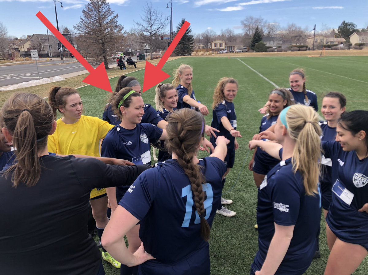 Sporting_DW's tweet image. Coach says that today’s Sporting Denver West Ladies victories are dedicated to this “Bad Ass” team captain and cancer crusher. Scored our first goal of the ‘21 campaign. It’s great to have you back!!!!!