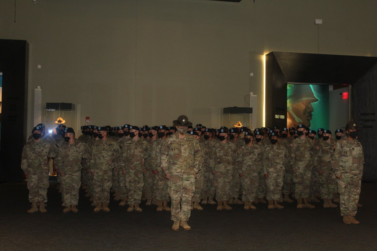 247_panthers's tweet photo. A Co/2-47 IN graduated 213 Infantry Soldiers 18 Mar 21 at the National Infantry Museum. 
 #ConcurringCOVID #PNQ #VictoryStartsHere #FollowMe #BrillianceInTheBasics
#CultureOfExcellence 
@197SLEDGEHAMMER
@TRADOC 
@USArmy
@FortBenning
@Dave_Hodne
@PatDonahoeArmy https://t.co/MeG7kuBffk