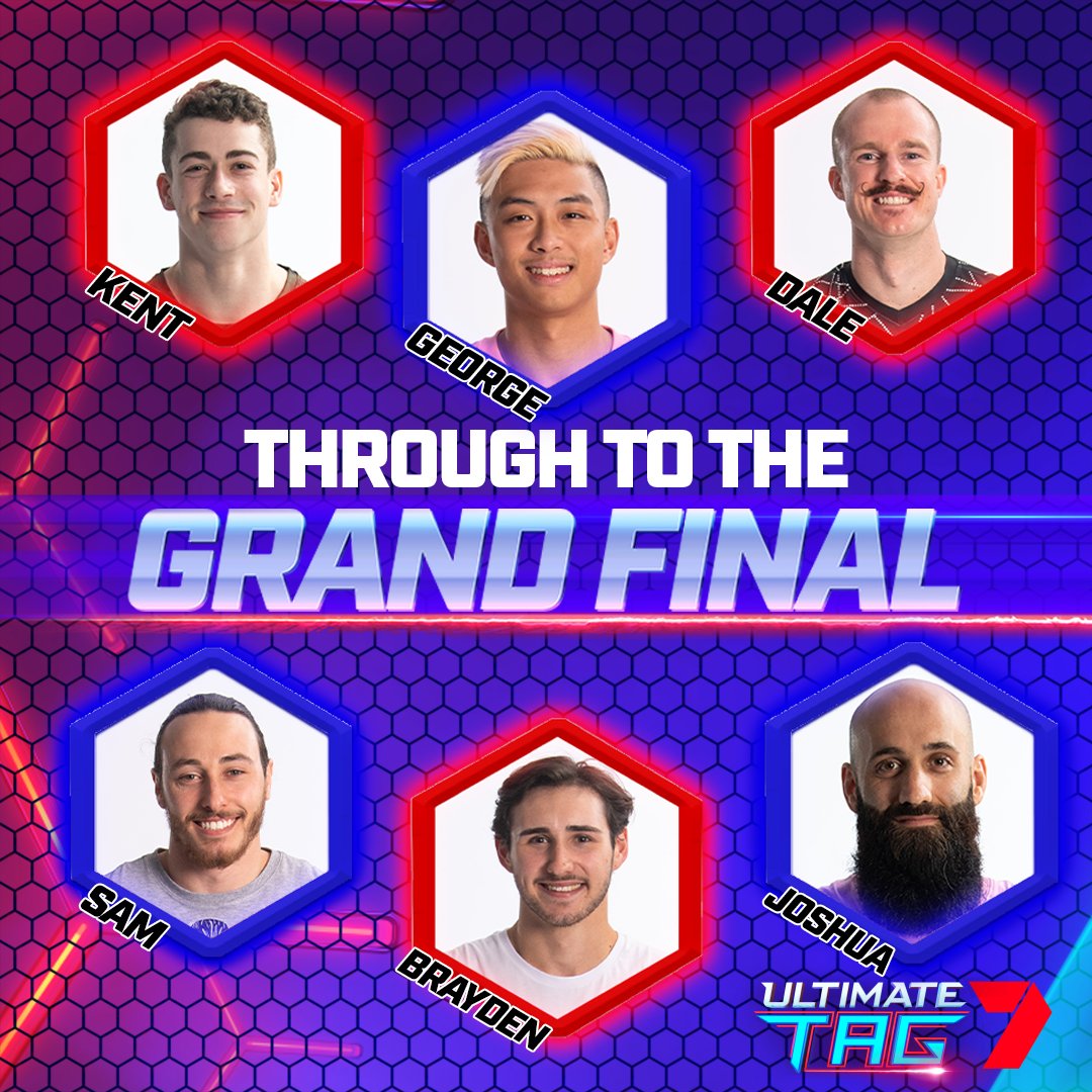 UltimateTagAU's tweet photo. Our final batch of Grand Finalists! It all comes to an epic end this Sunday 7.00 on @7flix! https://t.co/ySdzFbbnRW