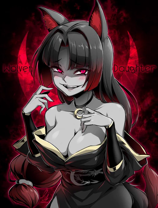 狼娘さんを描きました?✒

- skeb / commission - 