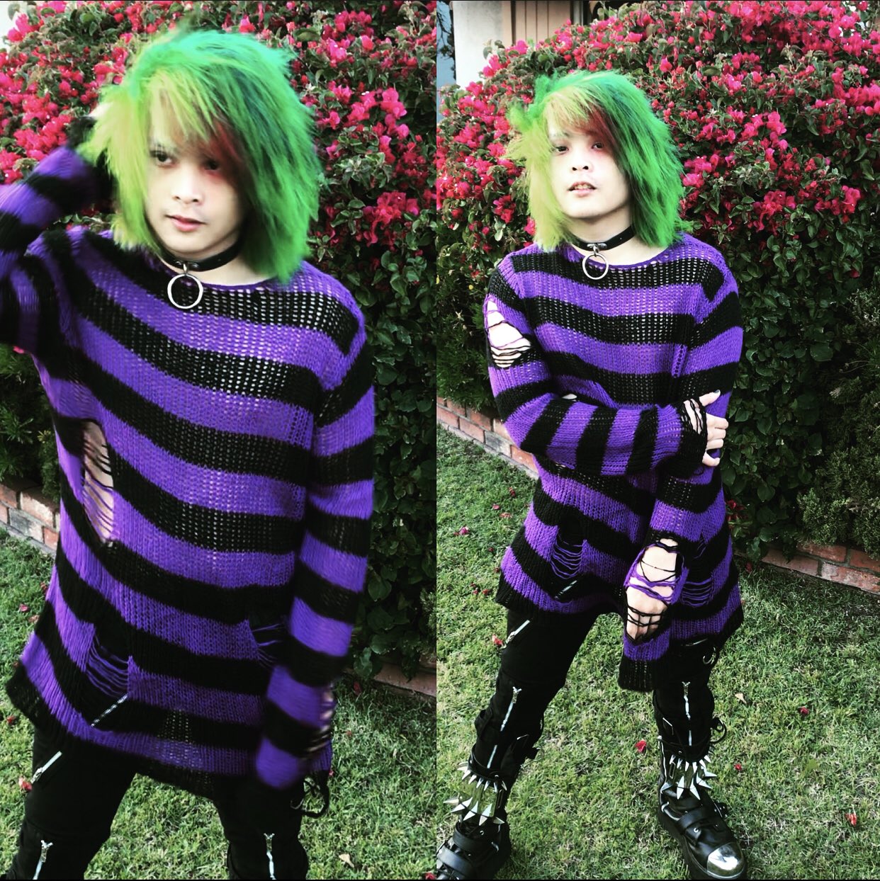 kidd bandit on X: "New hair color! #visualkei #anime #goth #emo  #gothaesthetic https://t.co/Y6rQHDyGpX" / X