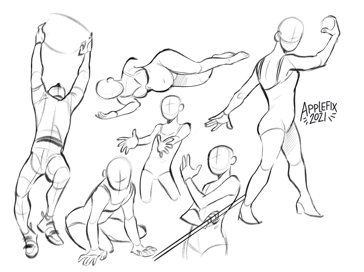 More figure drawings : D 