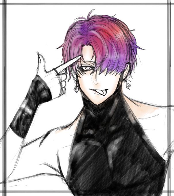 ノースリーブ男子のtwitterイラスト検索結果