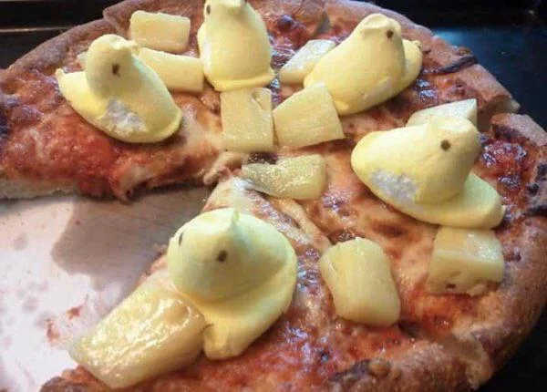 AKBrews's tweet photo. Should pineapple go on Peepza? https://t.co/zOAv1cWstx