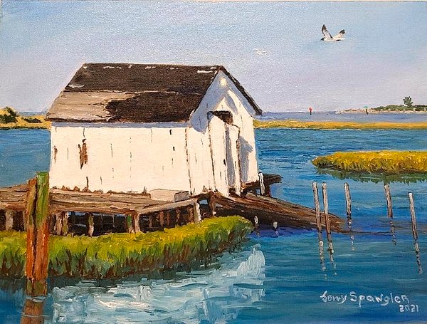 jjsart's tweet photo. New artwork for sale! - "Fishing Shanty" - https://t.co/gkXk3ORizf @fineartamerica https://t.co/UwTnyRF5Da