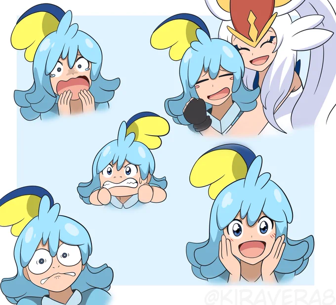 gijinka sobble &amp; cinderace dump 